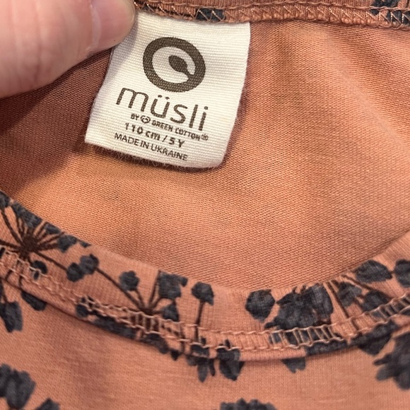 Musli by Green Cotton Dress girl dress size 5 - Picture 6 of 9